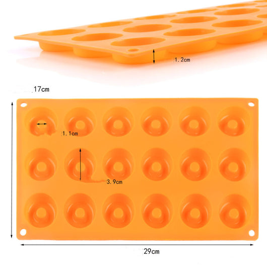 Molde de Silicona para 18 Donas - Image 3