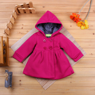 Abrigo Invernal Kiethleen para Niña - Chaqueta Cálida con Capucha Estilo Coreano - Image 3