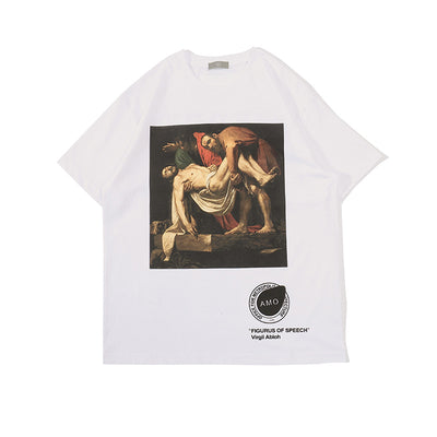 Playera de Algodón Puro Estampado Digital para Parejas - Image 6