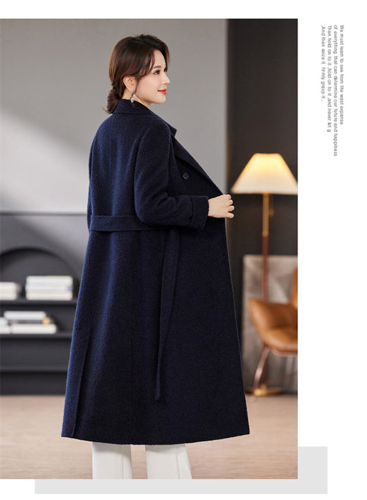 Abrigo Largo de Cashmira Doble Botonadura - Elegancia Premium - Image 14