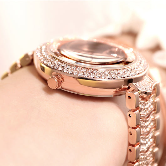 Reloj para Mujer con Correa de Diamantes - Image 8