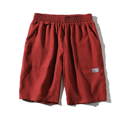 Pantalones Cortos de Playa Hombre Cinco Puntos - Estilo Hong Kong Cómodo y Suelto - Image 5