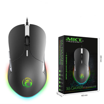 Ratón Gaming LED 6400 DPI USB Ergonómico de Alto Rendimiento - Image 11
