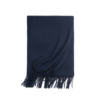 Bufanda Gruesa Unisex de Color Sólido - Chal Versátil para Otoño e Invierno - Image 25