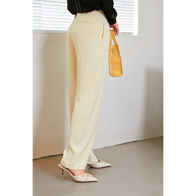 Pantalones Rectos Cintura Alta para Mujer - Diseño Ejecutivo Versátil - Image 9