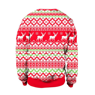Suéter Navideño Divertido Santa y Elfo para Hombre y Mujer - Image 2
