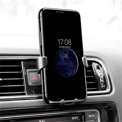 Soporte Gravitatorio para Teléfono en Rejilla de Ventilación del Auto - Image 3