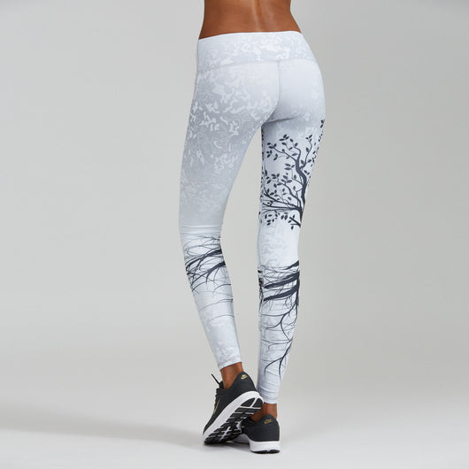 Leggings Deportivos de Cintura Alta con Estampado Floral - Image 4