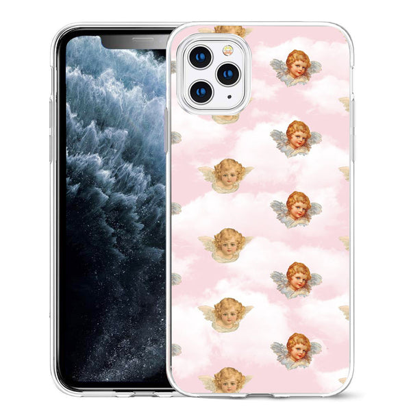 Funda Protectora para iPhone con Diseño Ángel Artístico