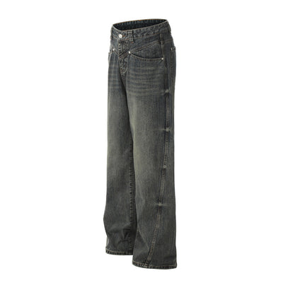 Pantalones Hombre Efecto Desgastado Corte Recto Suelto - Image 29