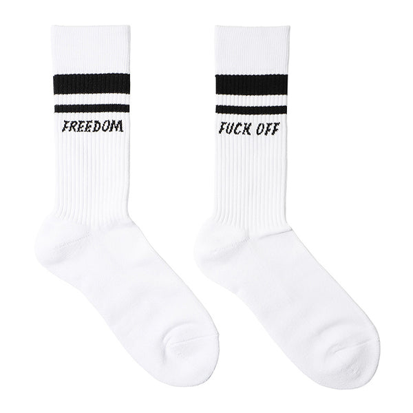 Calcetines Deportivos Negros y Blancos para Hombre - Image 4