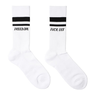 Calcetines Deportivos Negros y Blancos para Hombre - Image 4