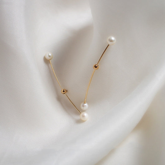 Aretes Asimétricos Hada Viento Frío - Image 5