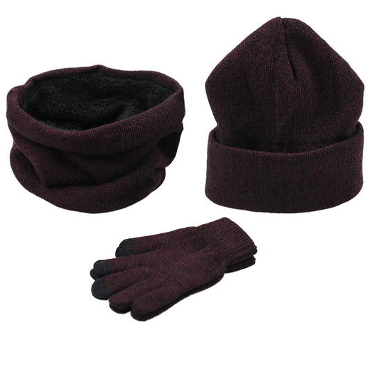 Conjunto Invernal Completo para Hombre: Gorro, Bufanda y Guantes en Punto y Terciopelo - Image 21