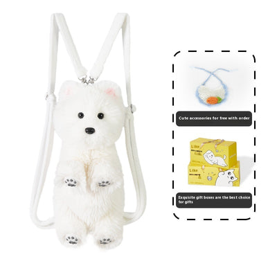 Peluche Perro West Highland Blanco Suave y Adorable - Image 12
