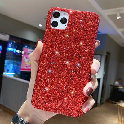 Funda iPhone X con Lentejuelas Brillantes Compatible - Image 11