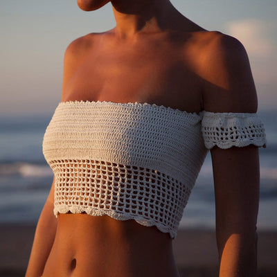 Top de Bikini de Crochet Estilo Bohemio y Versátil - Image 16