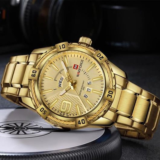 Reloj NAVIFORCE 9117 para Hombre - Cuarzo Resistente al Agua con Calendario - Image 3