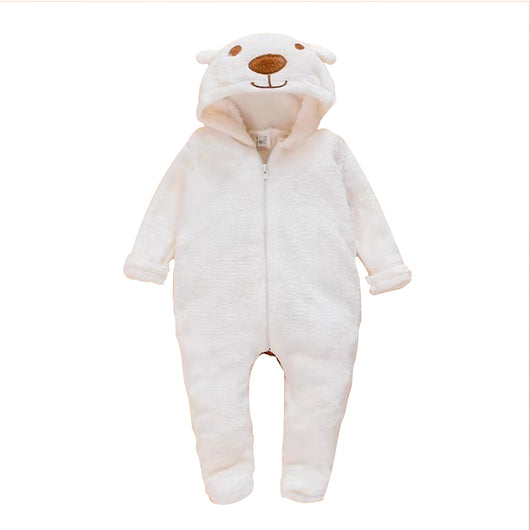 Pijama Enterizo de Bebé en Velvet Cálido - Image 33