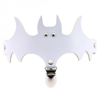Calcetines de Muslo con Alas de Murciélago y Anillo de Cuero para Halloween - Image 19
