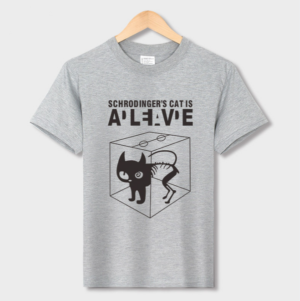 Playera Schrodinger's Cat - Diseño The Big Bang Theory para Hombre