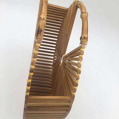 Bolsa de Ratán y Bambú para Mujer - Image 2