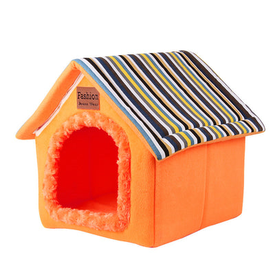 Casa Cama Plegable para Mascotas - Diseño Desmontable y Térmico - Image 4