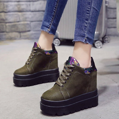 Zapatos de Tacón Alto Plataforma con Encaje - Elegancia y Comodidad - Image 3