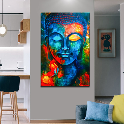 Cuadro Buda Moderno para Pared - Lienzo Decorativo con Arte Budista - Image 14