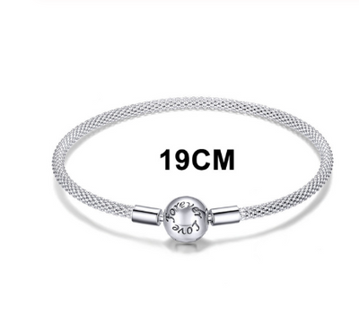 Pulsera de Plata S925 con Gemelos Lisos - Estilo Clásico Versátil - Image 18