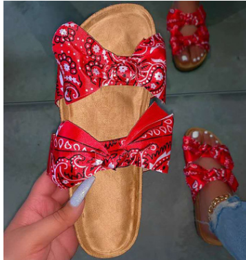 Pantuflas de Plataforma Satén con Diseño de Peces e Insectos - Image 5
