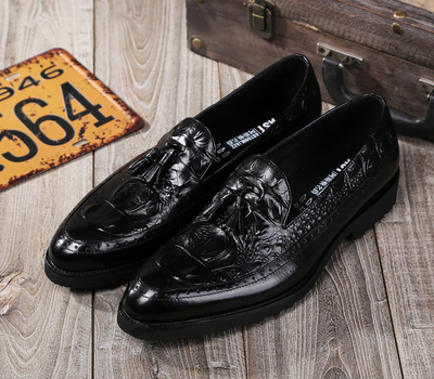 Zapatos de Vestir para Hombre con Borlas y Tallado Brock - Image 6