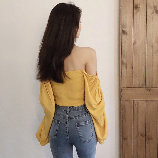 Blusa de Mangas Linterna - Image 2