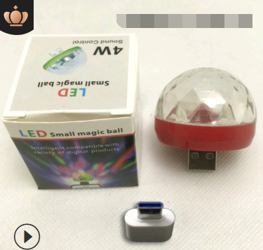 Luz de Escena Mágica RGB con Control por Voz y USB - Image 18
