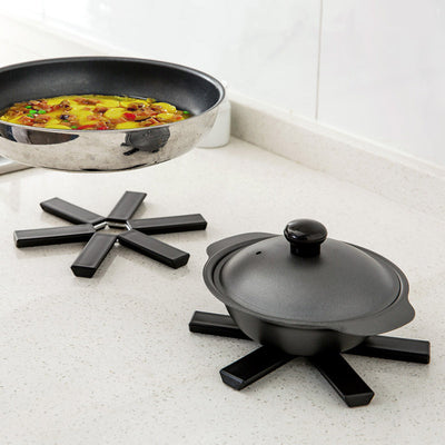 Posafuentes Plegable Antideslizante y Resistente al Calor para Cocina - Image 4
