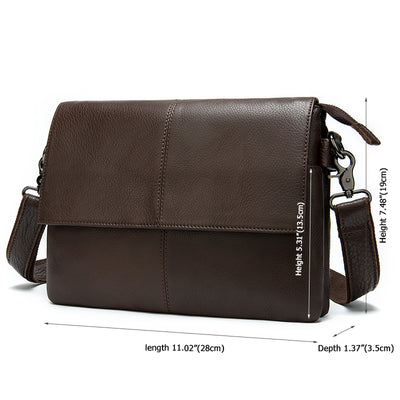 Bolso de Cuero para Negocios - Elegancia Profesional para Hombres - Image 3