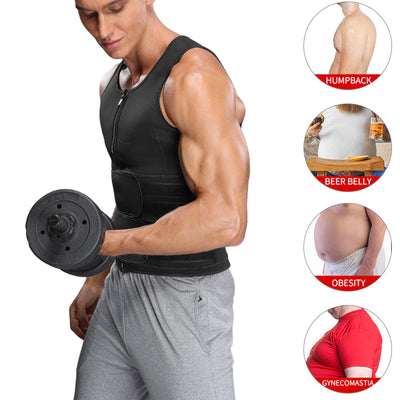 Chaleco Sauna Reductor de Cintura con Doble Faja - Corset Deportivo Moldeador Corporal - Image 18