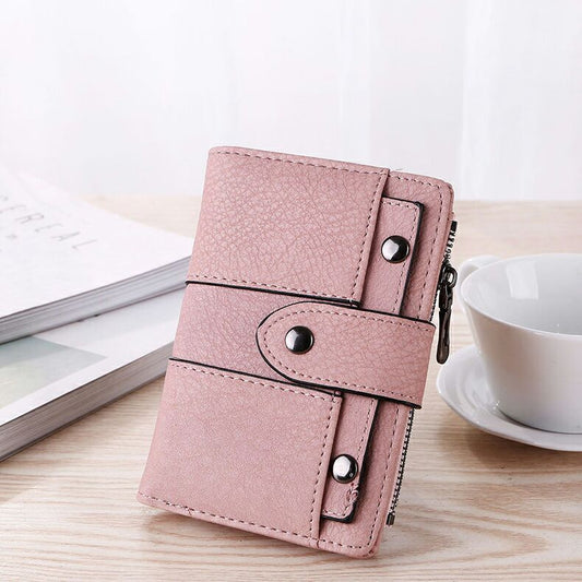 Billetera Compacta con Cierre de Cremallera - Multiusos y Elegante - Image 2