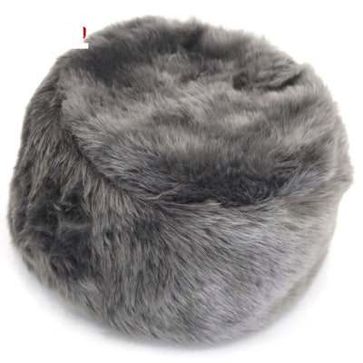 Gorro de Piel de Conejo Elegante para Invierno - Estilo Europeo y Americano - Image 11