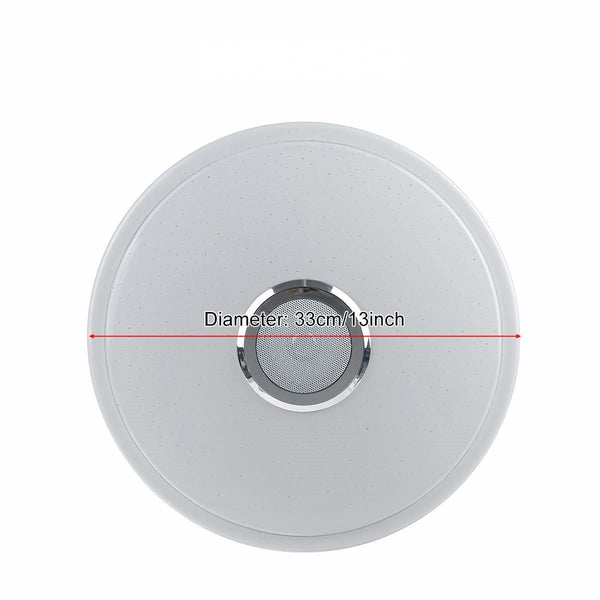 Lámpara de Techo LED Inteligente con Bluetooth y Música