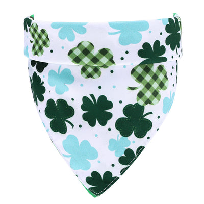 Pañuelo para Mascota de Algodón Puro Verde - Image 12