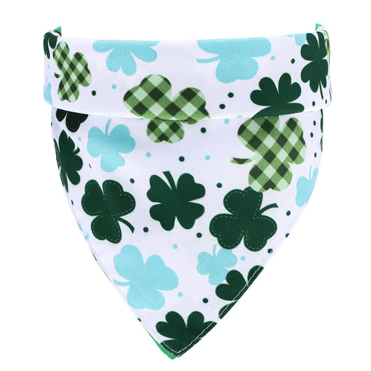 Pañuelo para Mascota de Algodón Puro Verde - Image 12