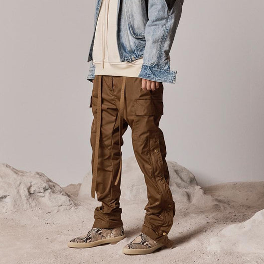 Pantalones Cargo Funcionales de Nylon - Estilo Casual Versátil - Image 9