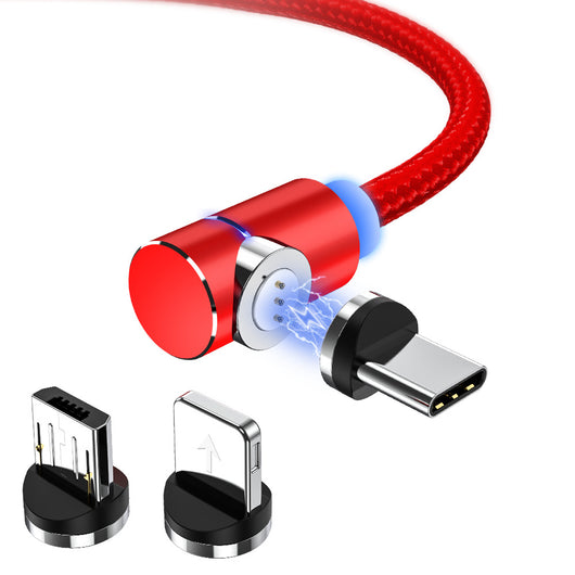 Cable Magnético de Carga Rápida 3A Compatible con Apple