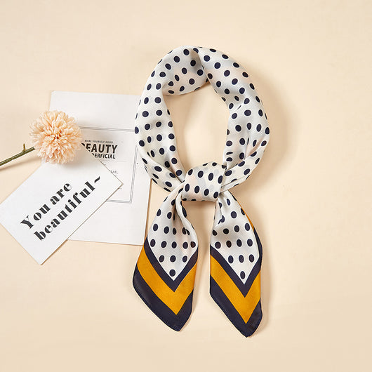 Pañuelo Multiusos Estampado de Lunares para Mujer - Image 13