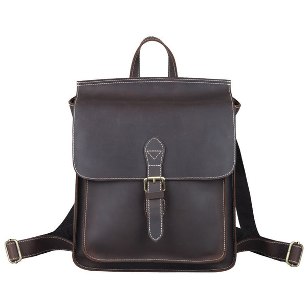 Mochila de Cuero Estilo British College