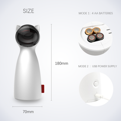 Juguete Láser Automático Inteligente para Gatos - Ejercicio y Entretenimiento - Image 4