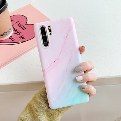 Funda para móvil con diseño mármol y degradado