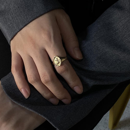 Anillo de Retrato Irregular
