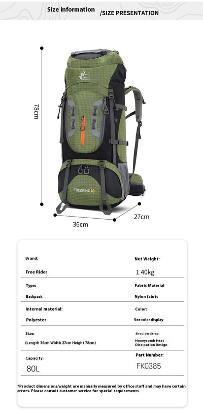 Mochila de Senderismo Estampada para Hombre - Diseño Minimalista - Image 10